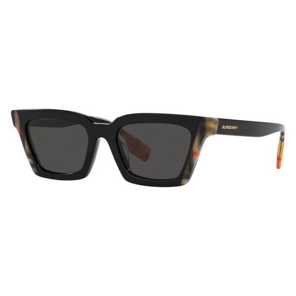 New Authentic  BURBERRY Briar Black Square BE4392U 405587 Sunglasses Women - Picture 1 of 4